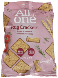 All in One Rug Crackers med Tomat & Rosmarin 150g