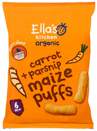 Maispuffer Gulrot&Pastinakk Økol 20g Ellas