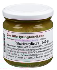 Rabarbrasyltetøy
