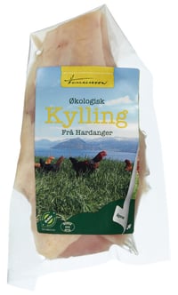 Kyllingbryst m Skin Ca 350 Gr Vv