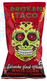 Tortilla Chips Sriracha Jack 150g Sticky Fingers