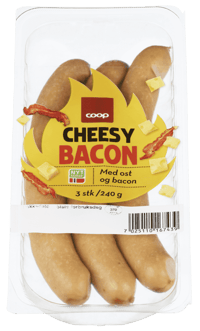 Coop Cheesy Bacon 240g