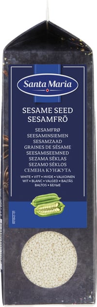 Sesamfrø Hvite 490g Santa Maria