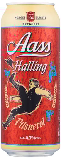 Aass Halling 0,5l boks