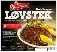 Løvstek 240g Stabburet