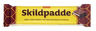 Toms Skildpadde Sjokoladebar 45g