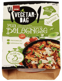 Coop Vegetardag Pea Bolognese 400g