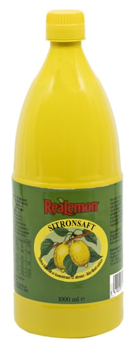 Realemon Sitronjuice 6x1 l