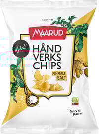 Håndverkschips Finmalt Salt 150g