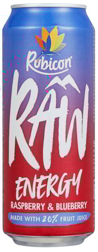 Rubicon Raw Rasp Blueberry 0,5l boks