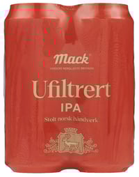Mack Ipa Ufiltrert 0,5lx4 boks