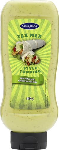 Tex Mex Style Topping 940g Santa Maria