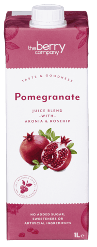 The Berry Company Granateple Bærdrikk uts 1l