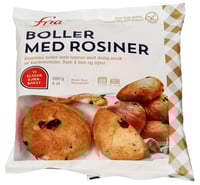 Boller med rosiner 280 g