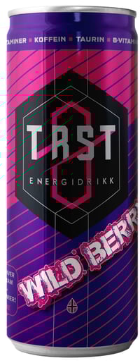 Tørst Energidrikk Wild Berry 250ml