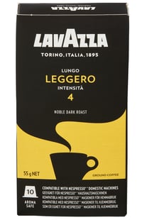 Kaffekapsler Leggero 55g Lavazza