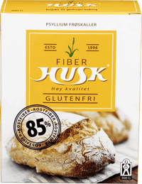Fiberhusk Baketilsetning Glutenfri