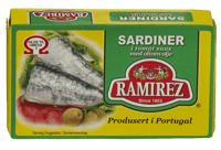 Ramirez Sardiner i Tomatsaus 124g