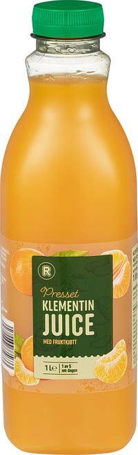 Klementinjuice m/Fruktkjøtt 1l Rema 1000