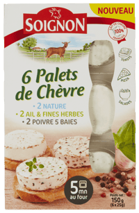 Soignon Chevre Chaud Mix 6stk x 25g
