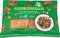 Coop Karbonader m/Gr.saker 400g