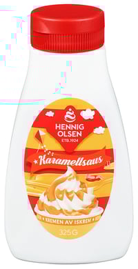 Karamellsaus 325g Hennig-Olsen Is