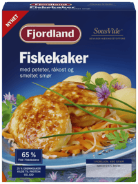 Fjordland Fiskekaker 490g
