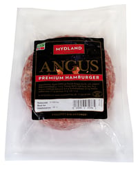 Angus Premium Hamburger 165g Frys Mydland