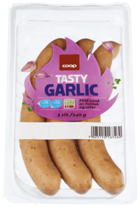 Coop Tasty Garlic 240g