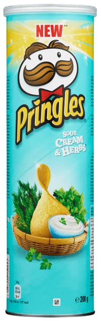 Pringles Sour Cream&Herbs 200g