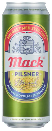 Mack Pilsnerøl 0,5l boks