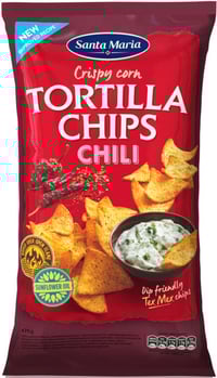 Tortilla Chips Chili 475g Santa Maria