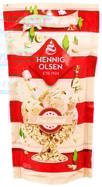 Strøssel Hakkede Hasselnøtter 60g Heo