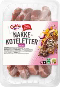 Svin Nakkekotelett uten Svor 850g