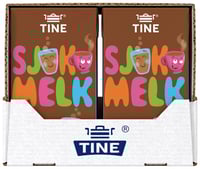 Sjokomelk 18x250ml Tine