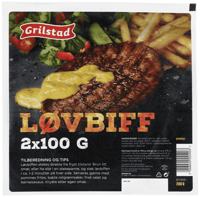Grilstad Løvbiff 2x100g