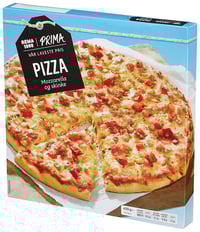 Pizza Ost og Skinke 400g Prima Lavpris