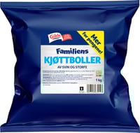 Kjøttboller 1kg Gilde