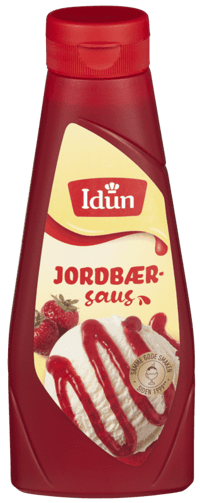 Idun Jordbærsaus 335g