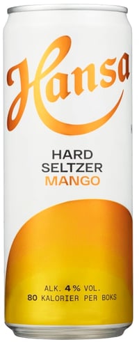 Hansa Hard Seltzer Mango 0,33l boks Sleek