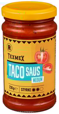 Tacosauce Medium 230g Rema 1000
