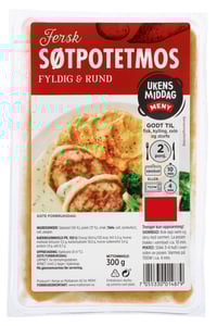 Potetmos m/Søtpotet 300g Meny