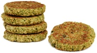 Havre & Grønnkål Vegan Burger 110gr, 4x1,1 kg