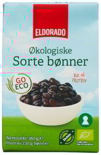 Bønner Sorte Økol 380g Go Eco Eldorado