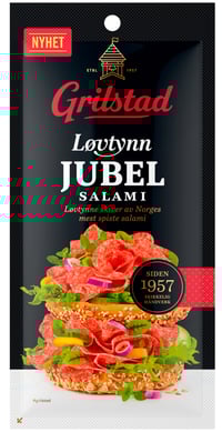 Jubelsalami Løvtynn 100g Grilstad