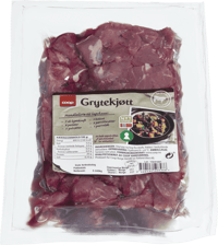 Coop Husmann Grytekjøtt av Storfe ca 1kg