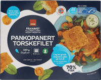 Coop Pankopanert Torskefilet 320g