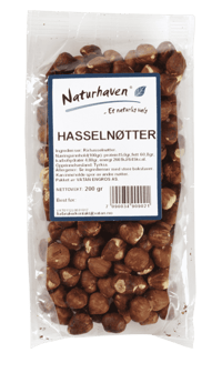 Naturhaven Hasselnøttkjerner 200g