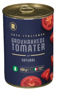 Tomater Grovhakkede 400g R