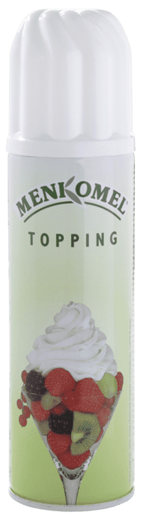 Menkomel Hvit Topping 250g